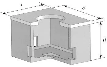 Колодец кабельной связи ККСр-1-10(80) ГЕКон