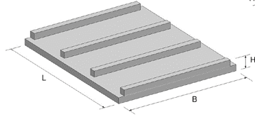 Плиты покрытий коллекторов КП-21