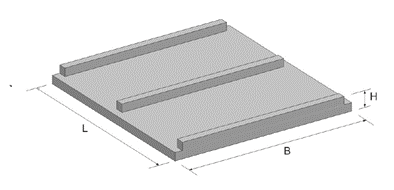 Плиты покрытий коллекторов КП-25