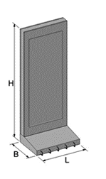 Стеновой блок коллектора КС-25д